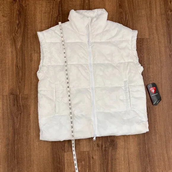 NEW Free People Movement White In A Bubble Puffer Vest Jacket - Picture 5 of 14